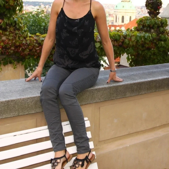 Armani Exchange moto Jeggings - Picture 4 of 15